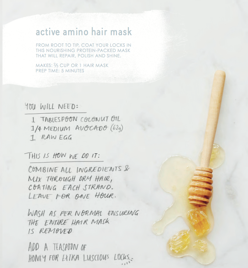 C:fakepathDIY HAIR MASK LORNA JANE CLARKSON